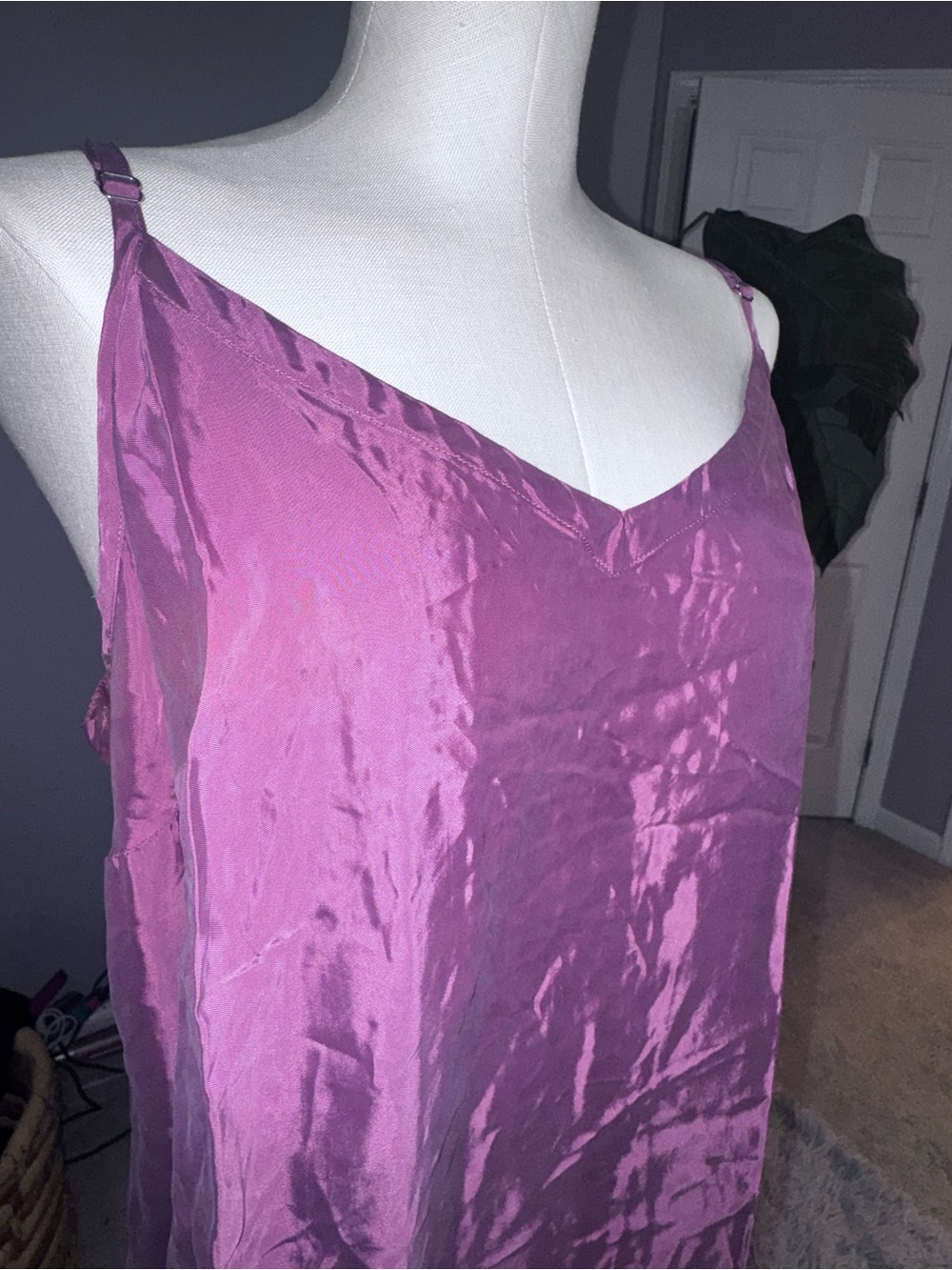 New 1X Athleta Calm Cool Slip Dress Tawny Rose